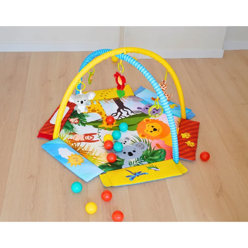 Tapis d'éveil & d'activité avec balles Palenquo