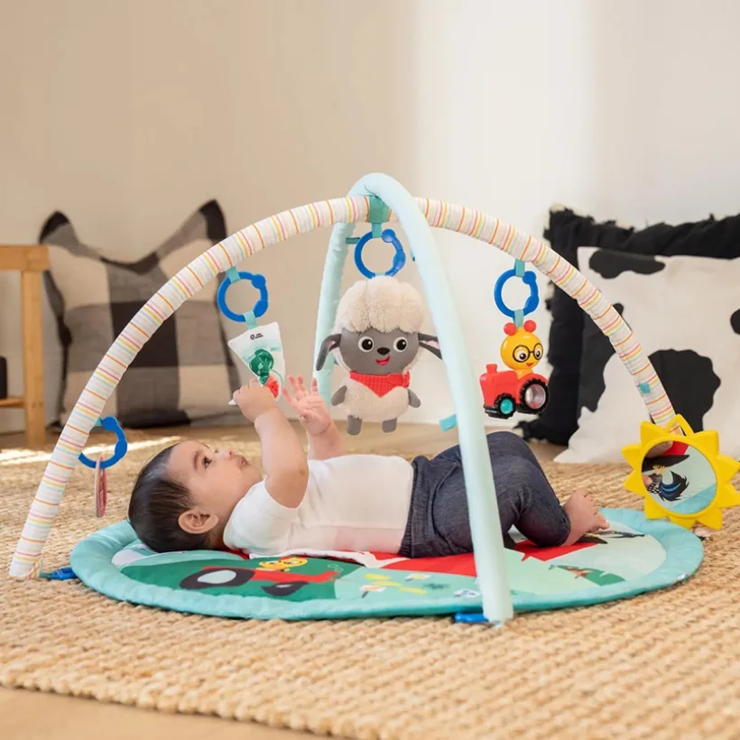 Tapis d'éveil Happy Harvest Touch & Feel multicolore