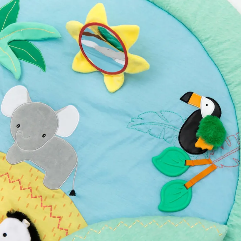 Tapis d'éveil jungle