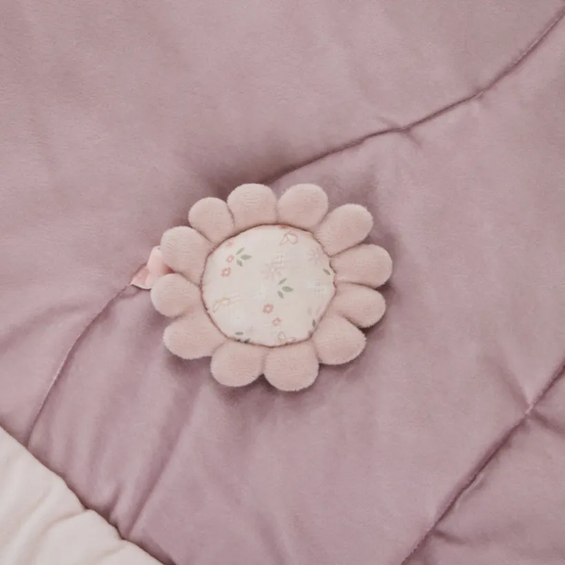 Tapis d'éveil Promenade Bucolique rose
