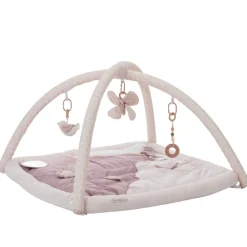 Tapis d'éveil Promenade Bucolique rose