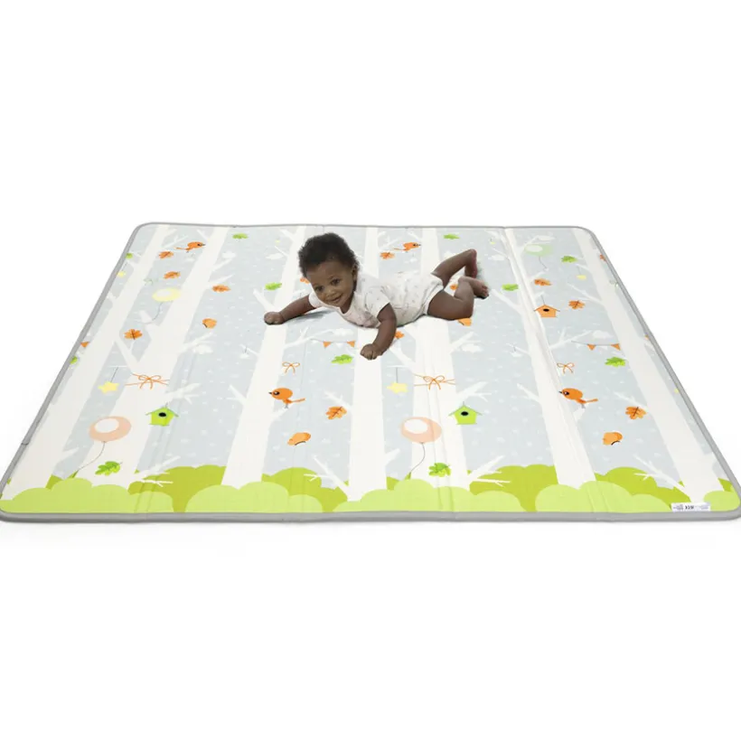 Tapis d'éveil XXL pliable et réversible 200 x 180 cm