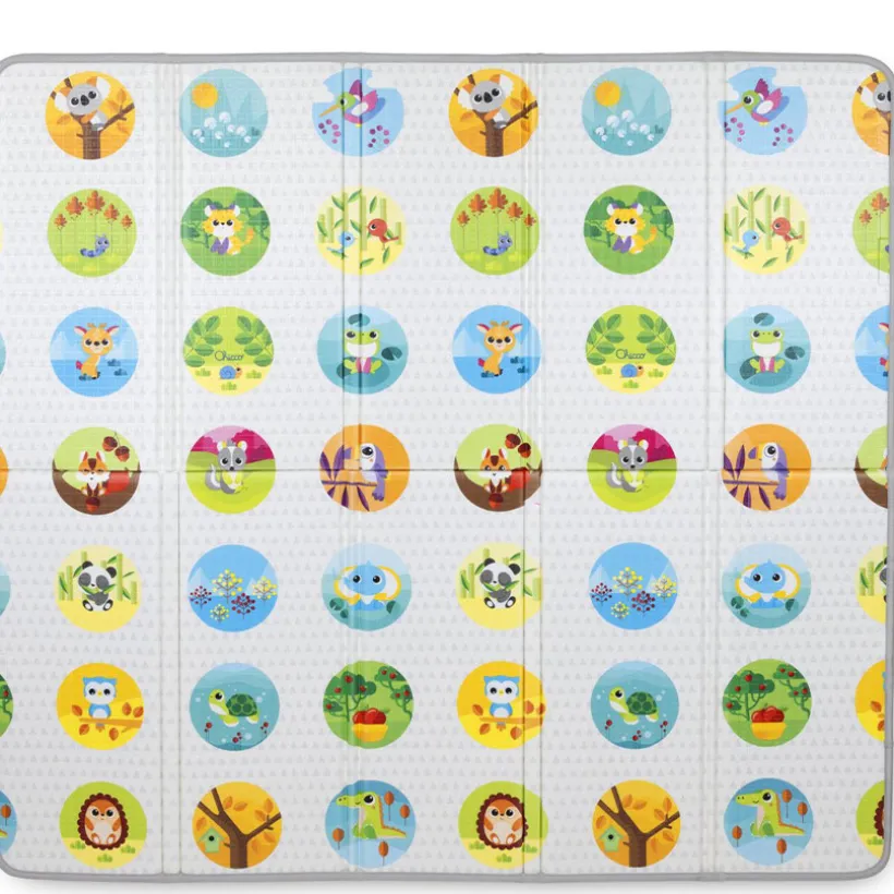 Tapis d'éveil XXL pliable et réversible 200 x 180 cm