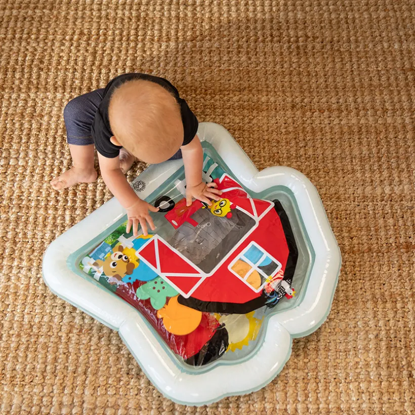Tapis à eau d'éveil sensoriel sur le thème de la ferme
