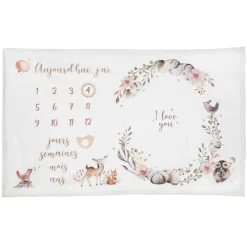 Tapis photo modèle aléatoire Bébé nature (modèle aléatoire)