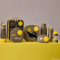 Tasse anti-fuites avec anse et paille Batman