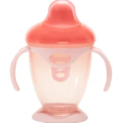 Tasse d'apprentissage à anses 180 ml rose