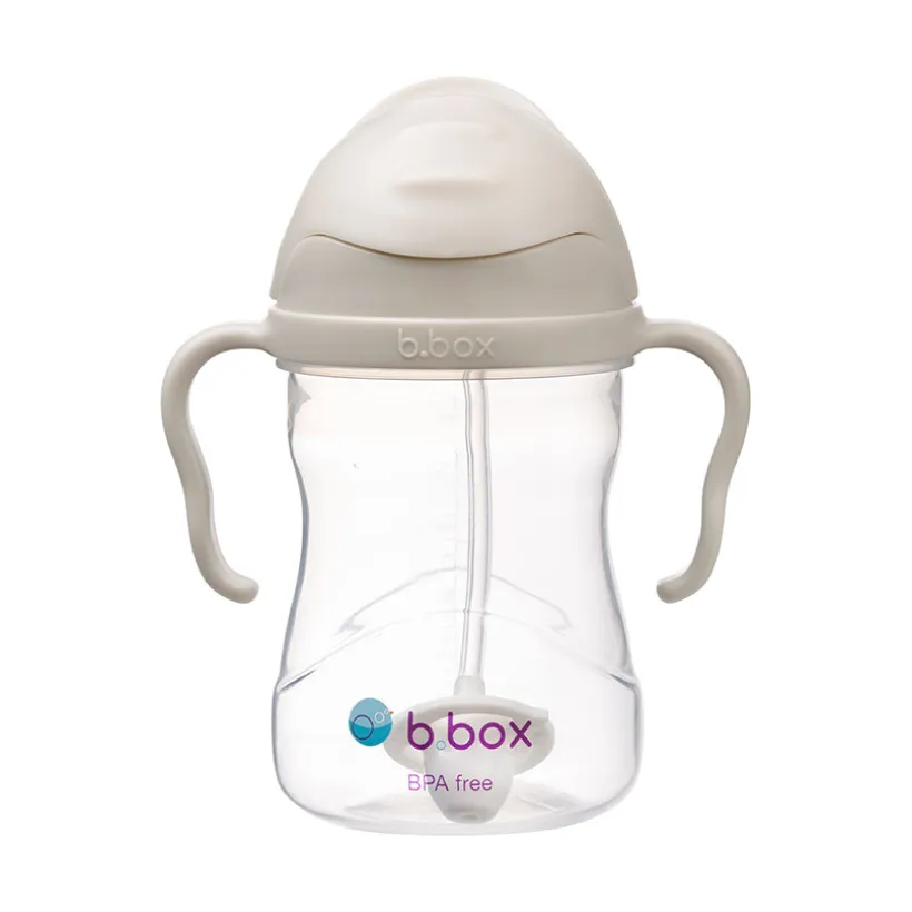 Tasse d'apprentissage avec paille lestée 240ml latte