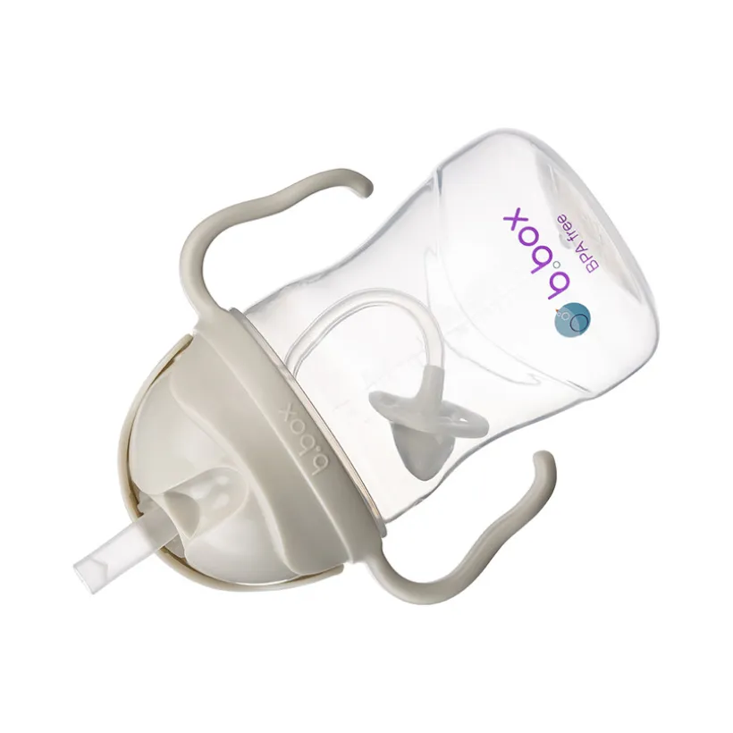 Tasse d'apprentissage avec paille lestée 240ml latte