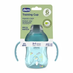 TASSE D'APPRENTISSAGE BLEU 6M+