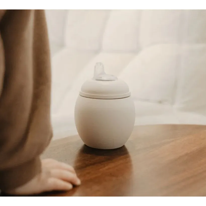 Tasse d'apprentissage Bubble anti-fuite silicone Full Sand
