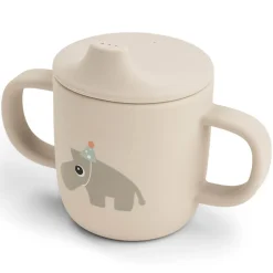 Tasse d'apprentissage en silicone Celebration Sable