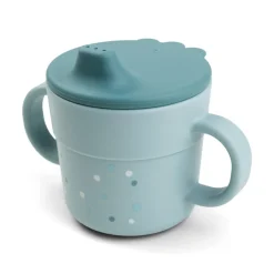Tasse d'apprentissage Foodie Happy Dots Bleu
