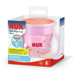 Tasse Mini Magic Cup nuit phosphorescente 160 ml - Rose