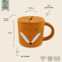 Tasse snack silicone Mr Fox