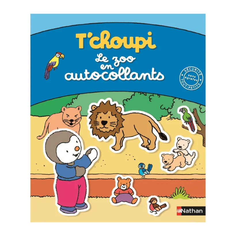 T'Choupi Le zoo en autocollants
