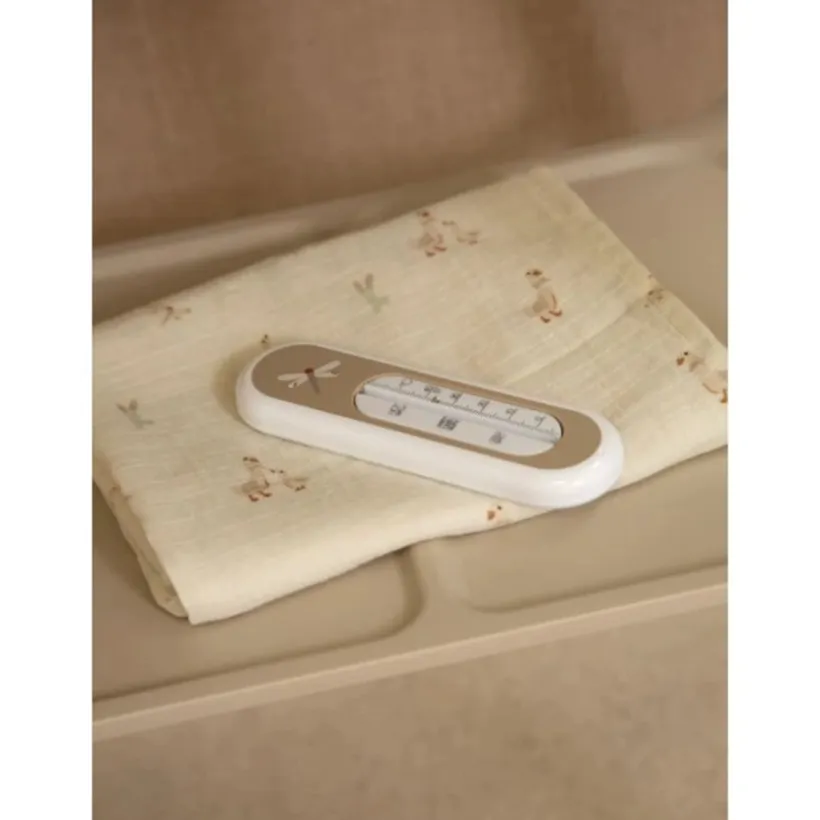 Thermomètre de bain Soft Spring Taupe