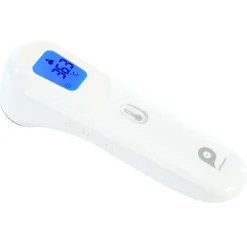 Thermomètre multifonction 4 en 1 blanc