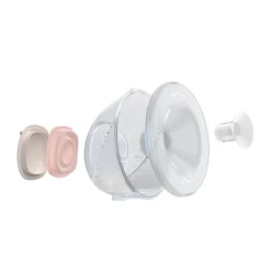 Tire-lait électrique double mains libres blanc