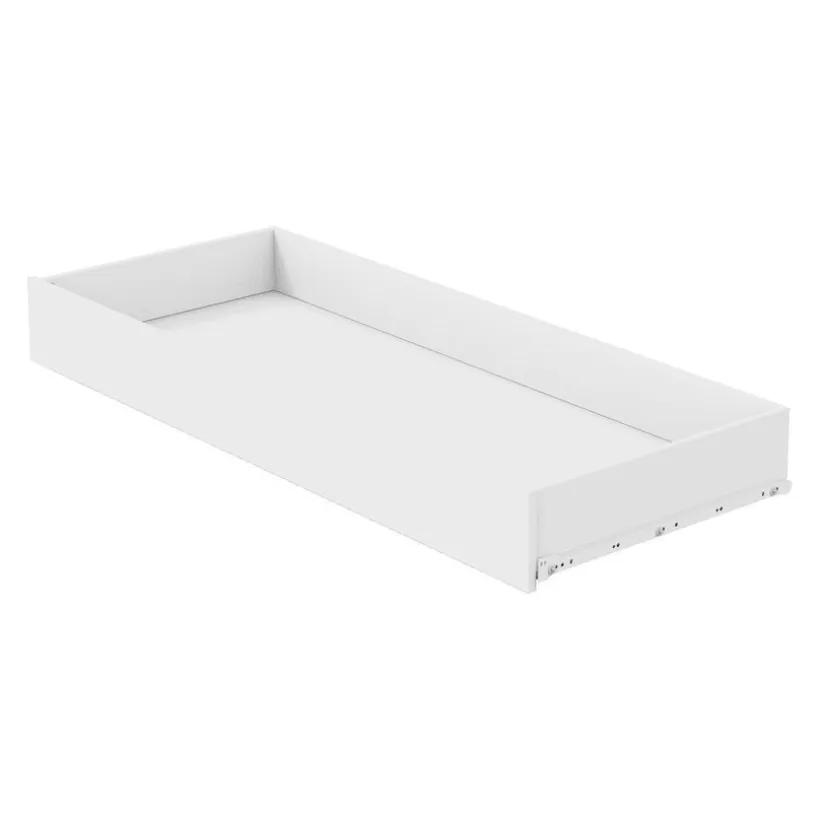 Tiroir de lit access bois blanc 140 x 70 cm
