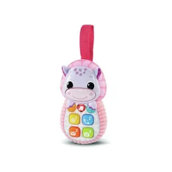 Téléphone hippopotame rose Allo bébé Toudoux