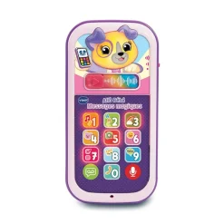 Téléphone interactif Allô bébé Messages magiques rose