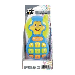 Téléphone musical et lumineux (coloris aléatoire)