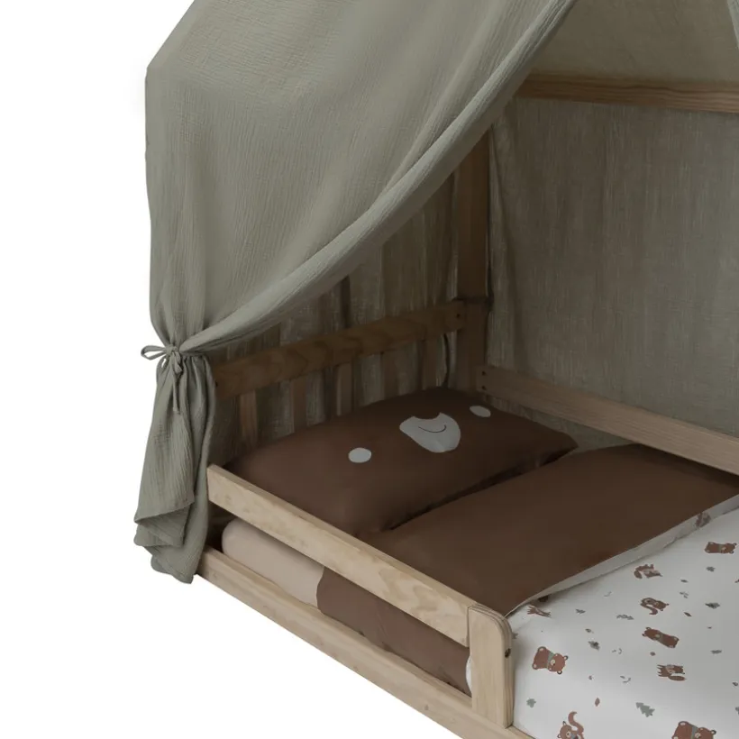 Toile en gaze de coton pour lit Premissori