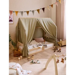Toile en gaze de coton pour lit Premissori