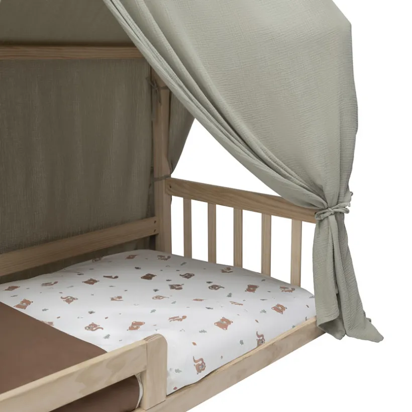 Toile en gaze de coton pour lit Premissori