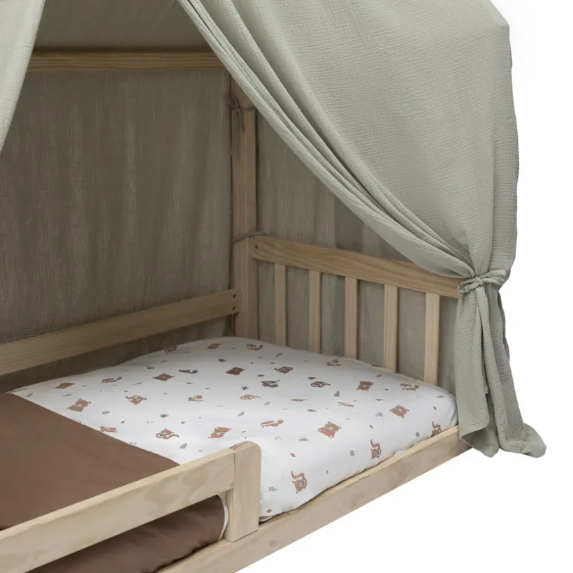 Toile en gaze de coton pour lit Premissori