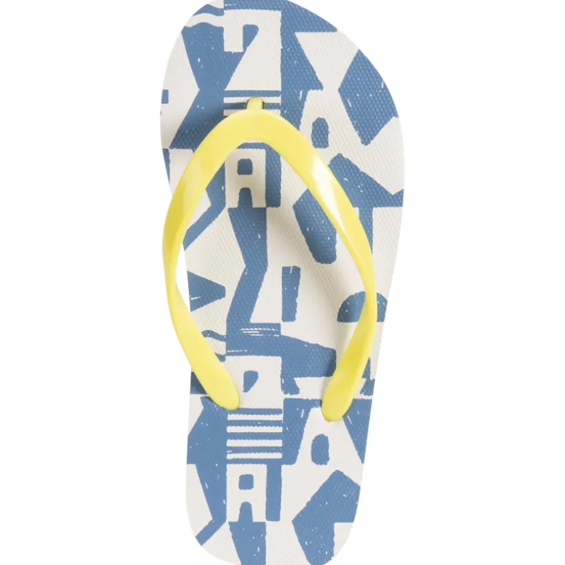 Tongs imprimé abstrait pour garçon avec lanière selon l'âge