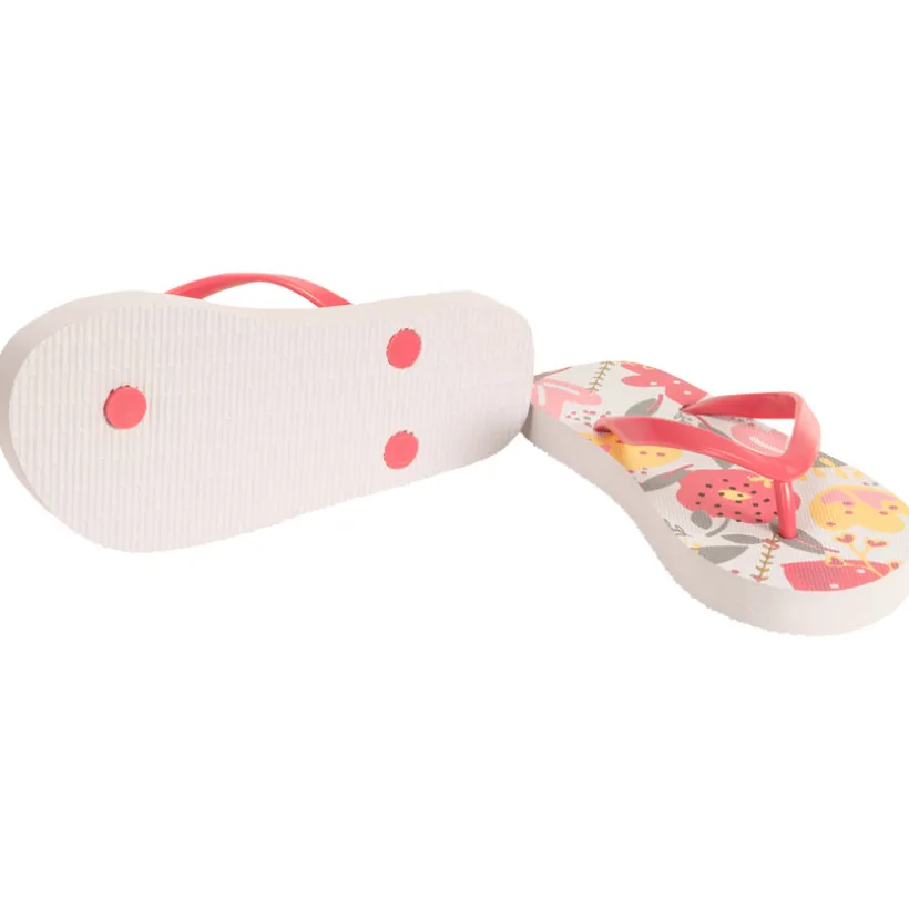 Tongs imprimé floral pour fille