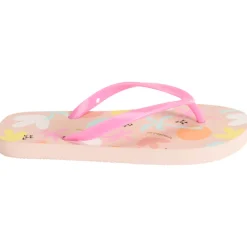 Tongs imprimé palmiers arty pour fille avec lanière selon l'âge