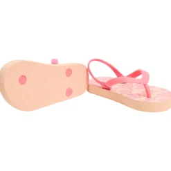 Tongs imprimé pétales pour fille avec lanière selon la pointure