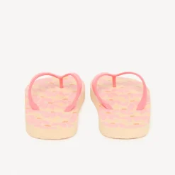 Tongs imprimé pétales pour fille avec lanière selon la pointure
