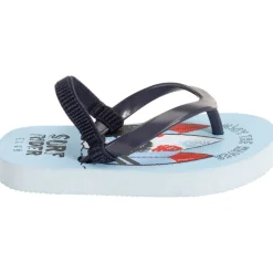 Tongs print surf pour garçon avec lanière selon l'âge