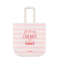 Tote Bag cherry à rayures