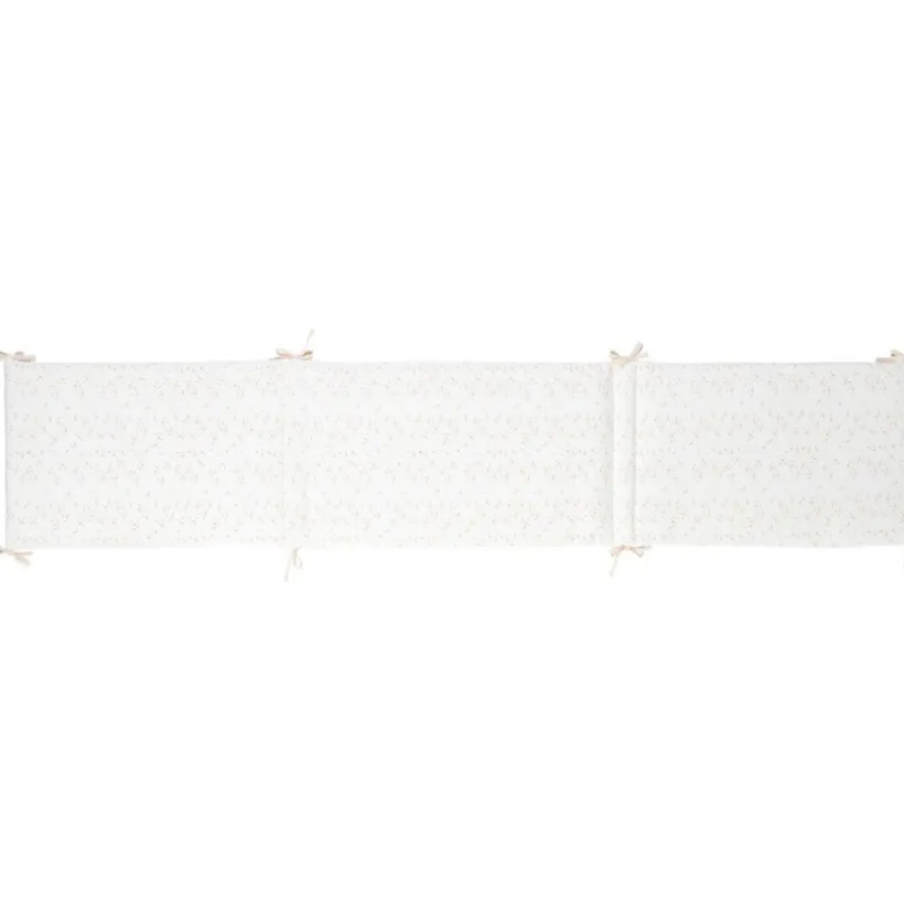 Tour de lit - Blanc/imprimé - Ernest, Flo & Oli -180 x 35 cm