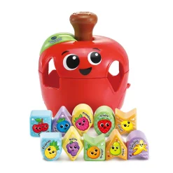 Tourni-Pomme des formes avec 10 fruits