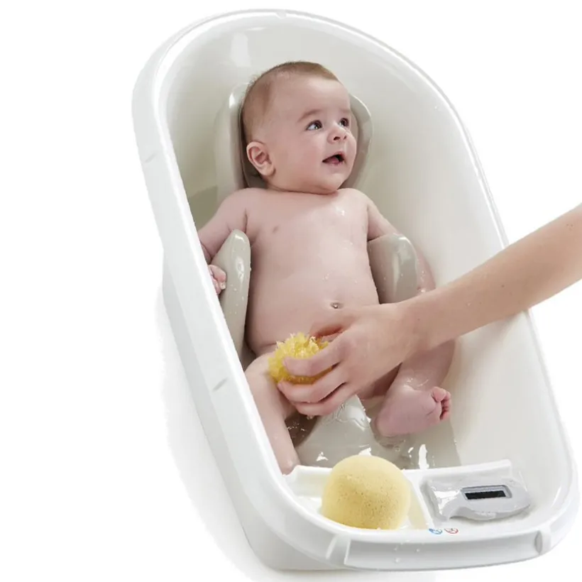 Transat de bain Babycoon - Gris charme