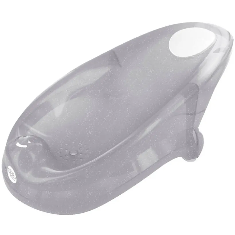 Transat de bain translucide - Gris pailleté