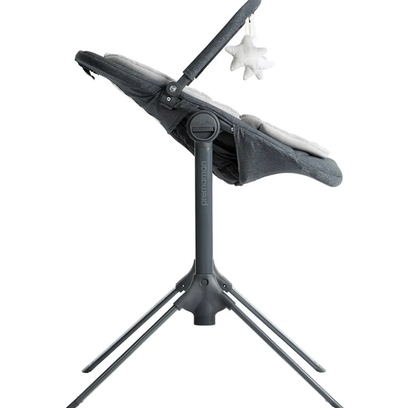 Transat réglable en hauteur Uppy gris