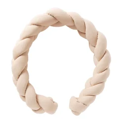 Tresse décorative ouatinée 200 cm biscuit