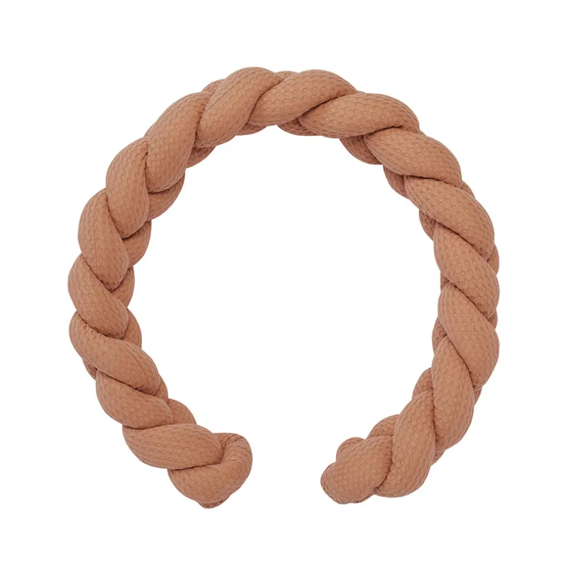Tresse décorative ouatinée en coton gaufré 200 cm