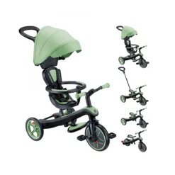 Tricycle évolutif Explorer 4 en 1 green sauge