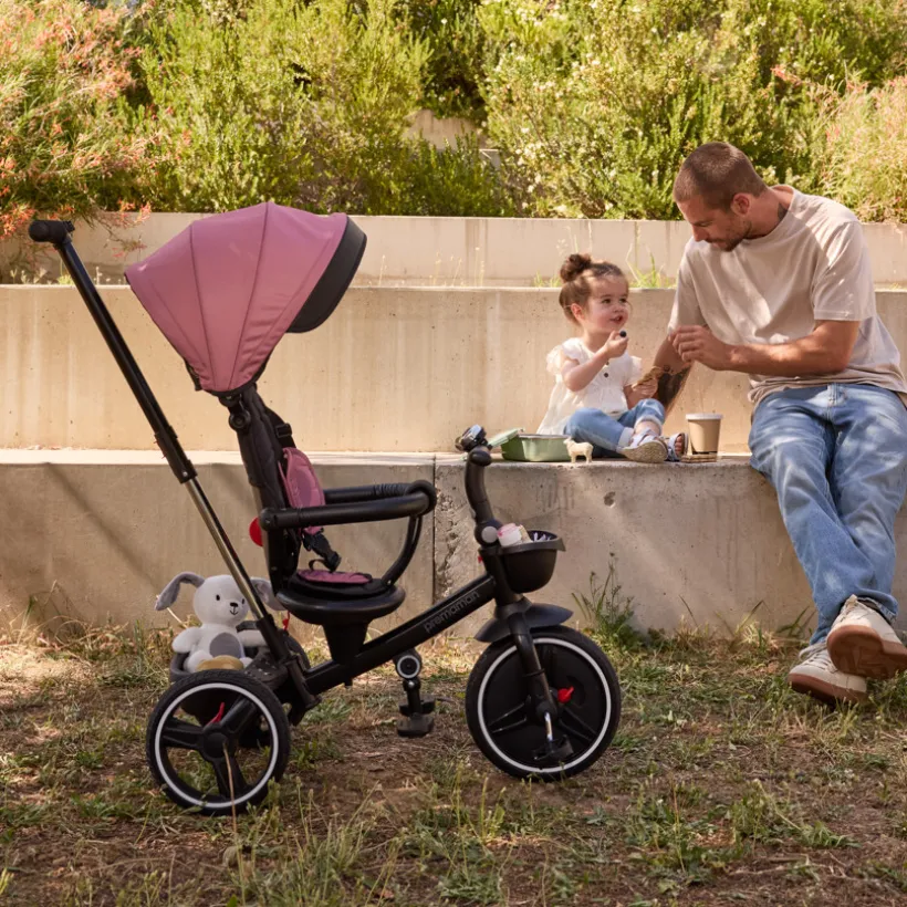 Tricycle évolutif Triky 5 en 1 Rose