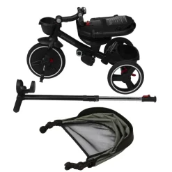 Tricycle évolutif Triky 5 en 1 Vert