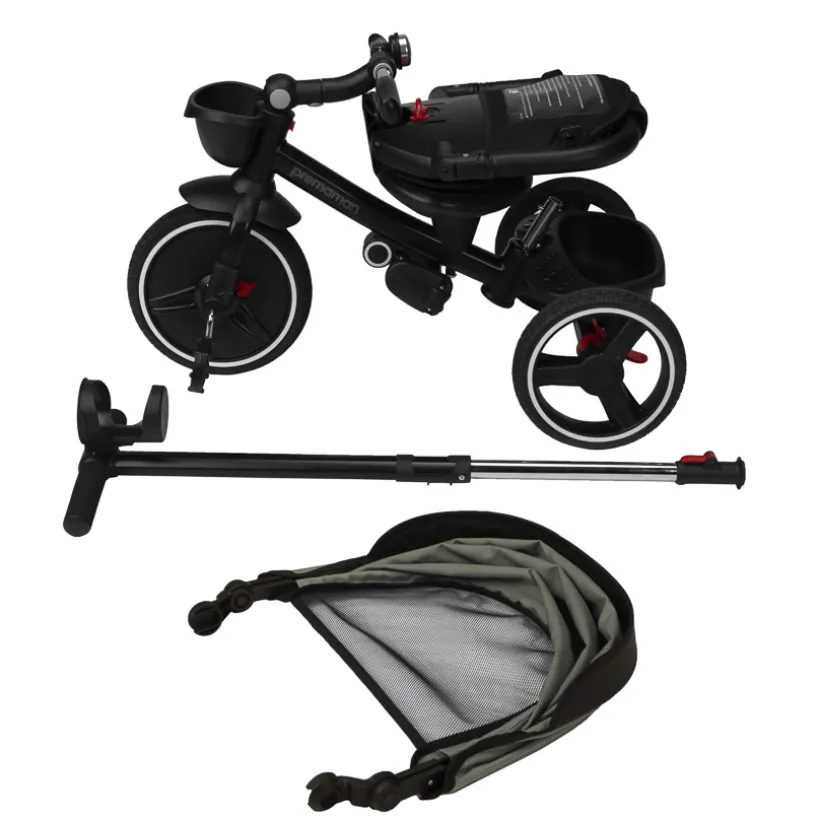 Tricycle évolutif Triky 5 en 1 Vert
