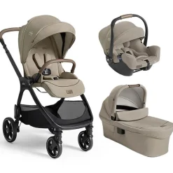 Trio Valora + Siège auto i-Starter + Nacelle Ramble XL Signature - Sandstone